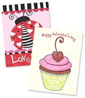 Valentines Day Note Card Sets